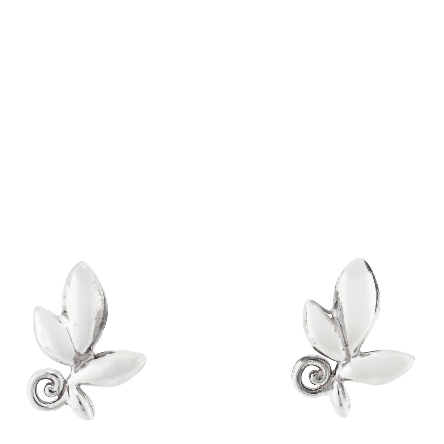 Sterling Silver Paloma Picasso Olive Leaf Earrings