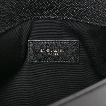 Saint Laurent Grain De Poudre Uptown Pouch Black 11 of 18