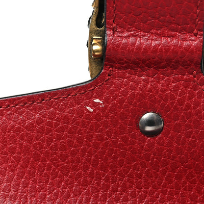 Gucci Calfskin Super Mini Dionysus Shoulder Bag Hibiscus Red 10 of 11