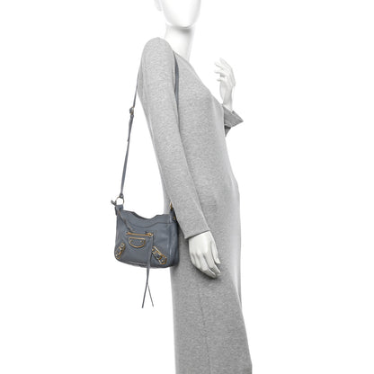 Balenciaga Chevre Gold Metallic Edge Hardware Hip Gris Acier 2 of 11