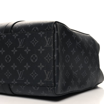 Louis Vuitton Monogram Eclipse Sac Plat 24H 9 of 9