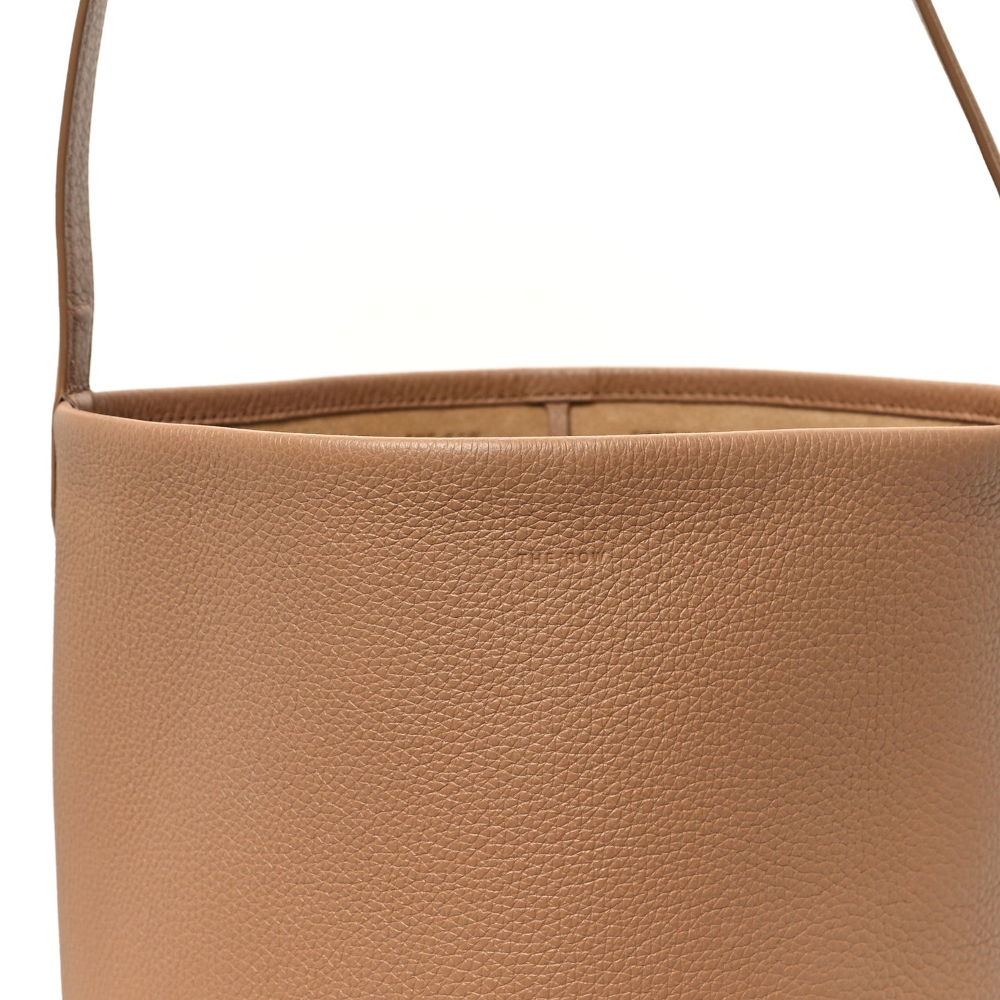 Grained Calfskin Medium N/S Park Tote Cinnamon