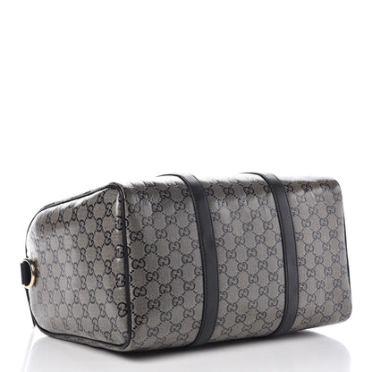 Gucci Crystal Monogram Medium Joy Boston Black 4 of 7