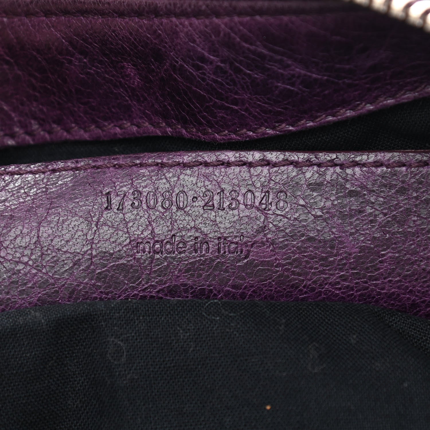 Balenciaga Agneau Giant 21 Silver Hardware Work Raisin 8 of 23