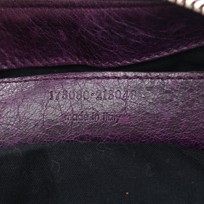 Balenciaga Agneau Giant 21 Silver Hardware Work Raisin 8 of 23