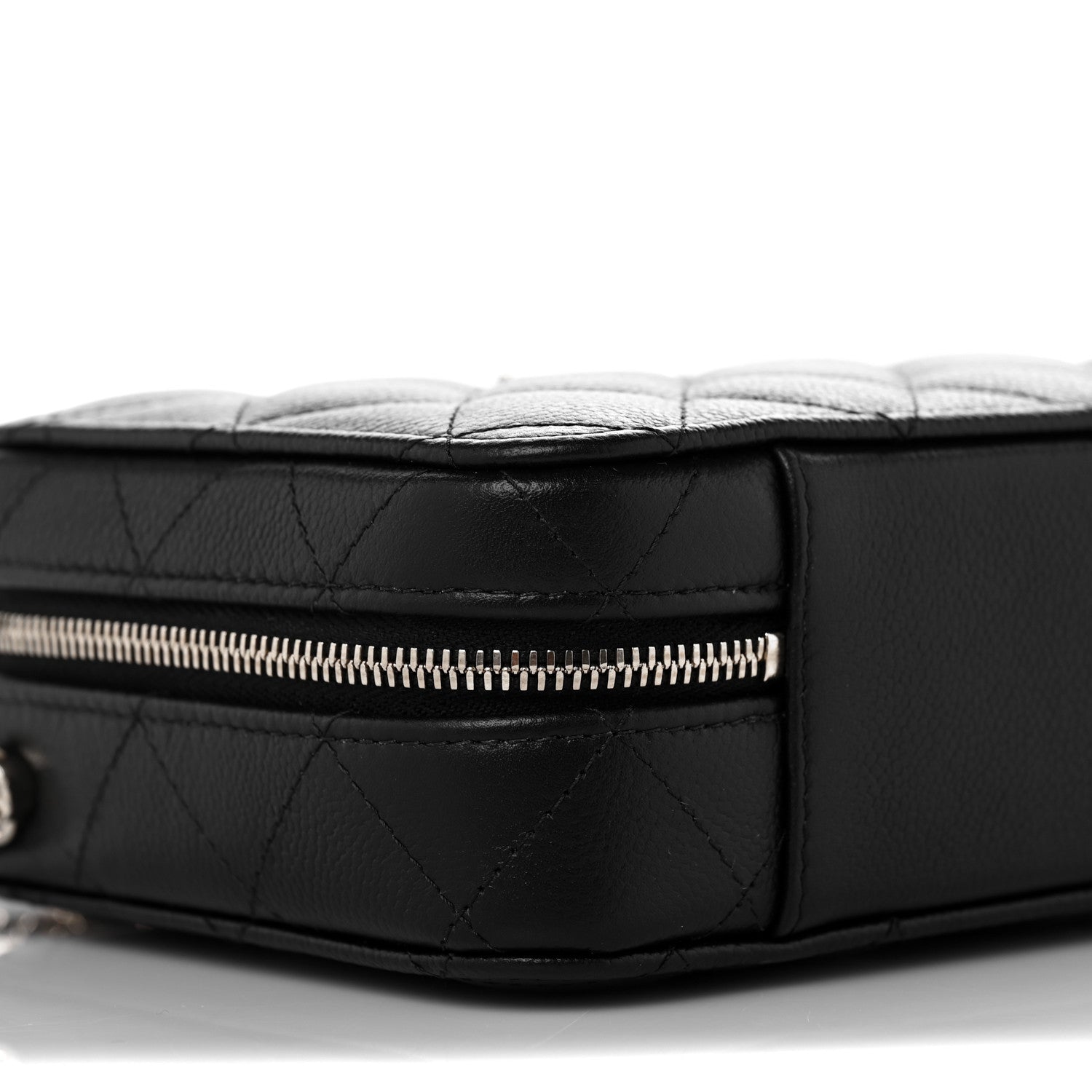 Chanel Caviar Quilted Vanity Case Black 8 of 10