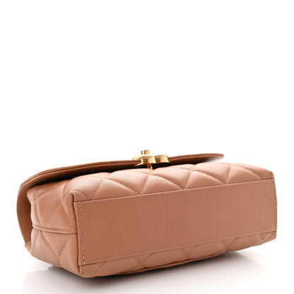 Chanel Caviar Quilted Small Flap Dark Beige 4 of 11