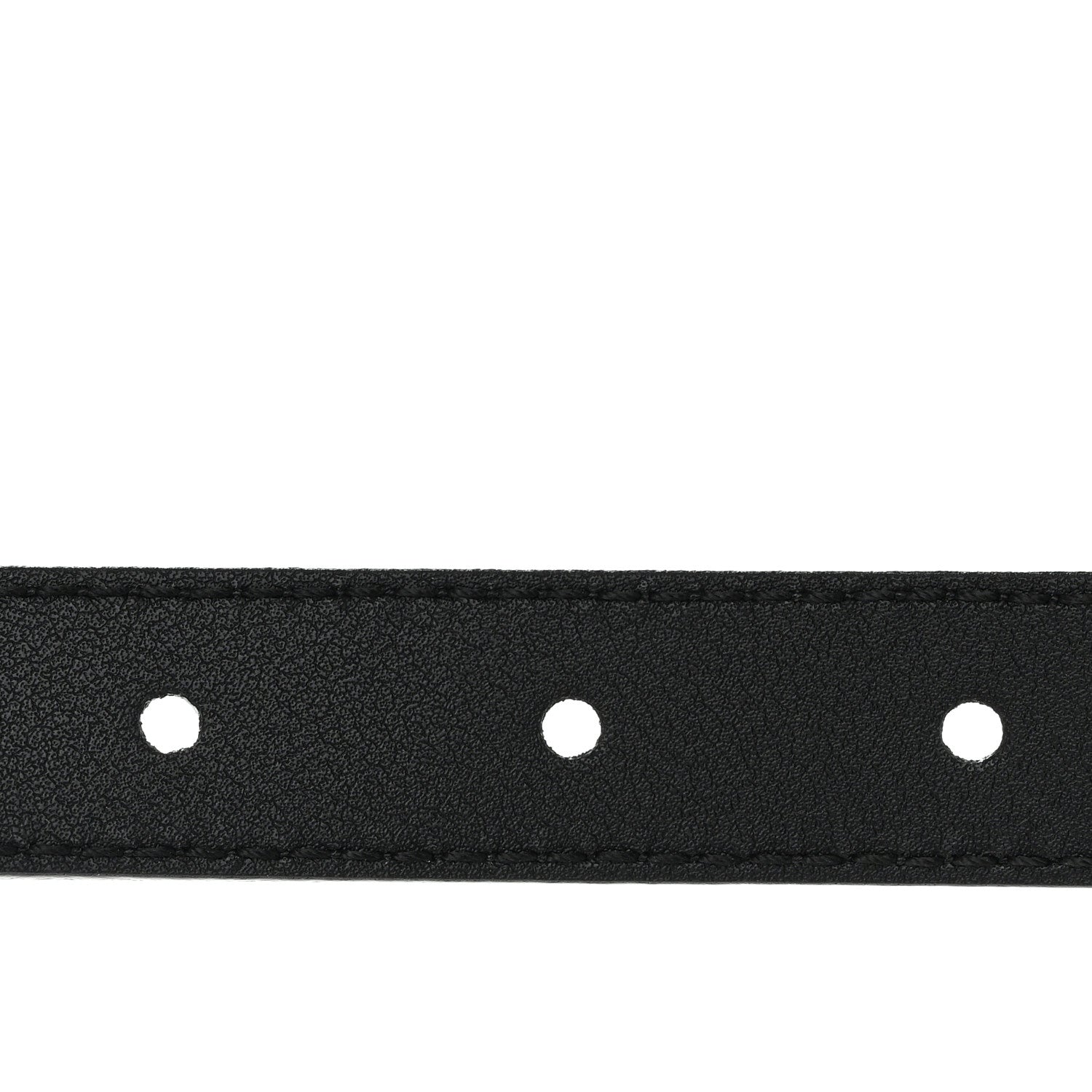 Gucci Calfskin Double G 20mm Belt 80 32 Black 4 of 5