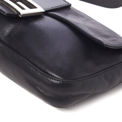 Fendi Lambskin Baguette Black 5 of 9