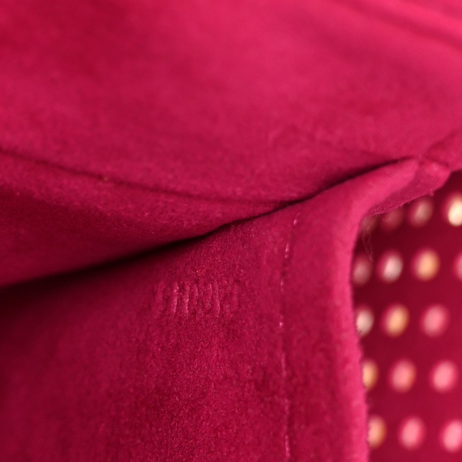 Louis Vuitton Monogram Perforated Musette Fuchsia 7 of 10