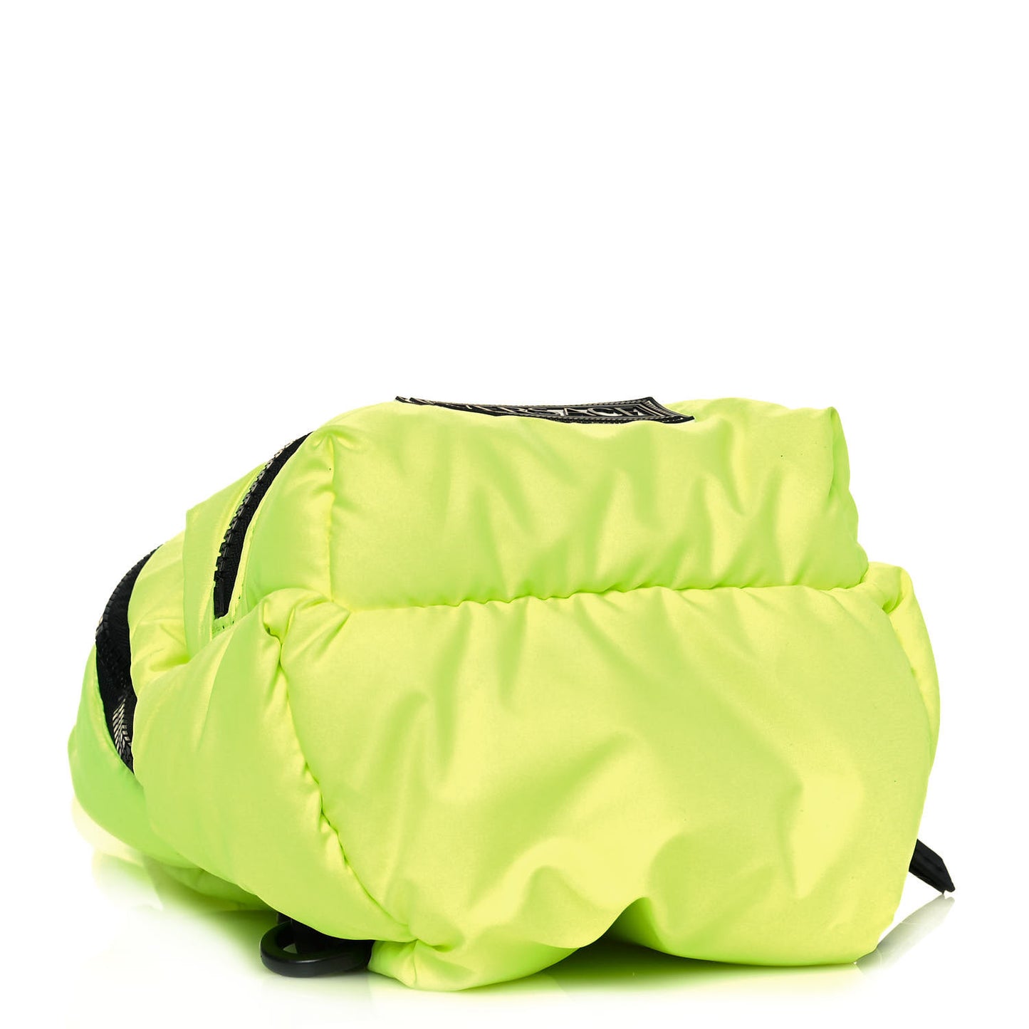 Nylon Logo Backpack Yellow