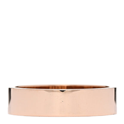 Hermes 18K Rose Gold Diamond PM Kelly Ring 56 7.75 3 of 5