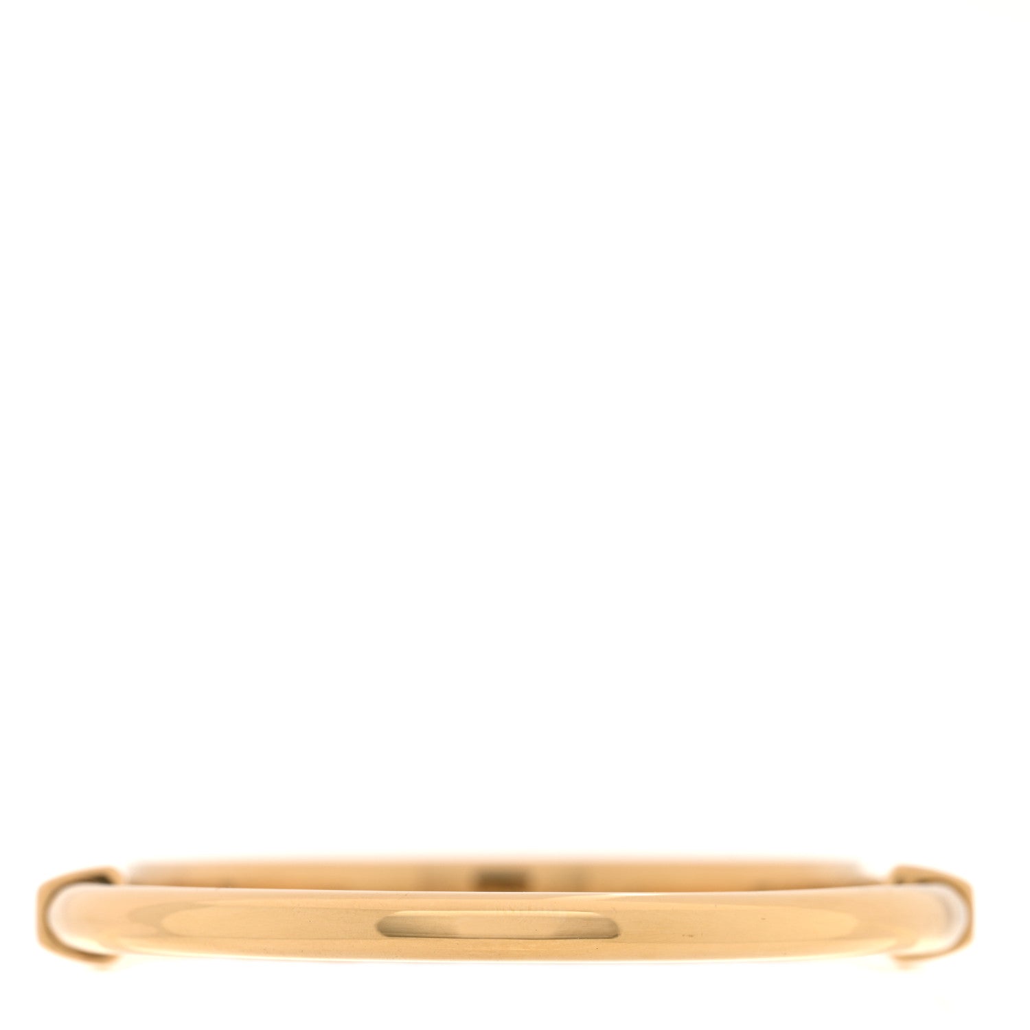 Tiffany 18K Yellow Gold Tiffany Lock Bangle Bracelet 4 of 6