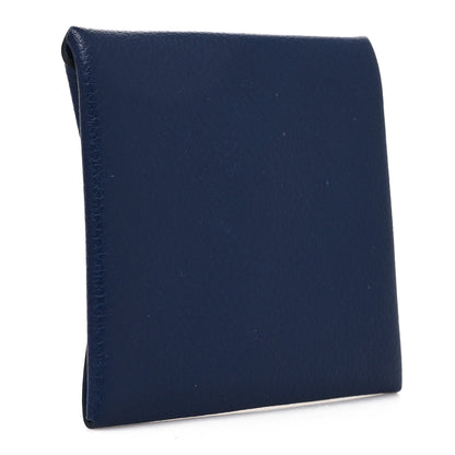 Hermes Evercolor Bastia Verso Coin Purse Bleu Saphir Bleu France 3 of 9