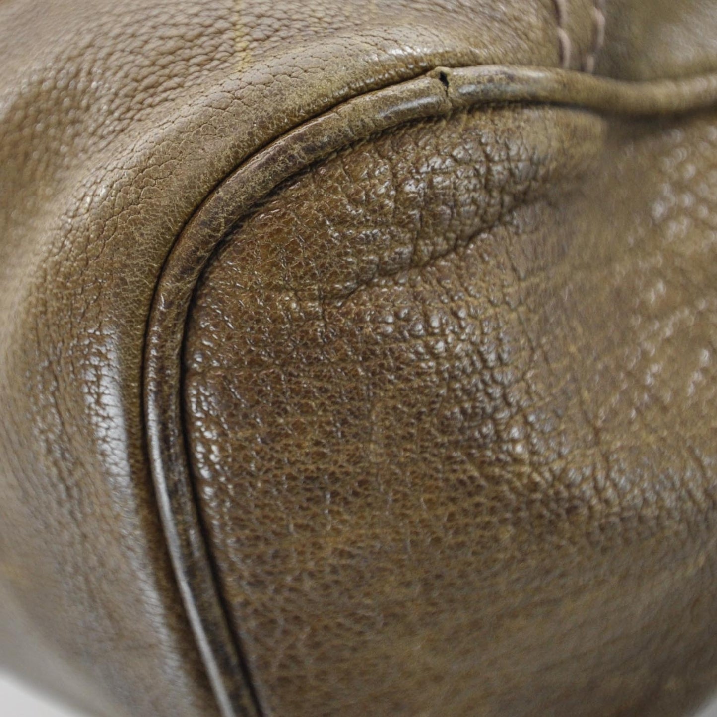 Leather Catch Satchel