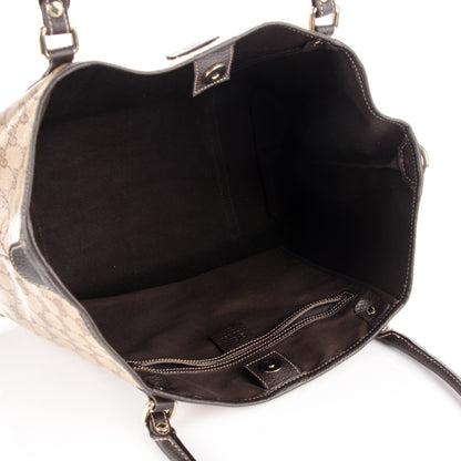 Gucci Crystal Monogram Large Joy Tote Brown 5 of 7