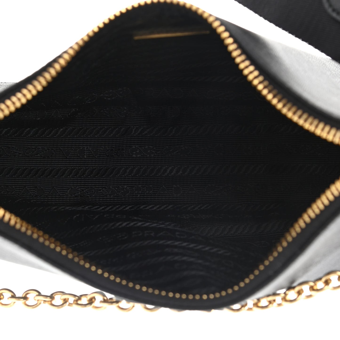 Saffiano Lux Re-Edition 2005 Shoulder Bag Black