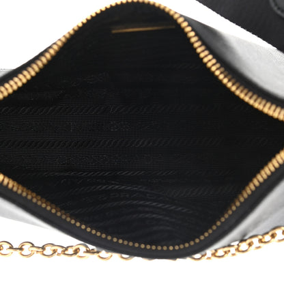 Prada Saffiano Lux Re-Edition 2005 Shoulder Bag Black 4 of 10
