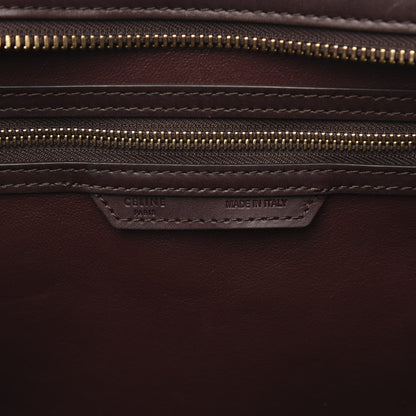 Celine Satin Calfskin Suede Mini Tri-Color Luggage Beige 6 of 18