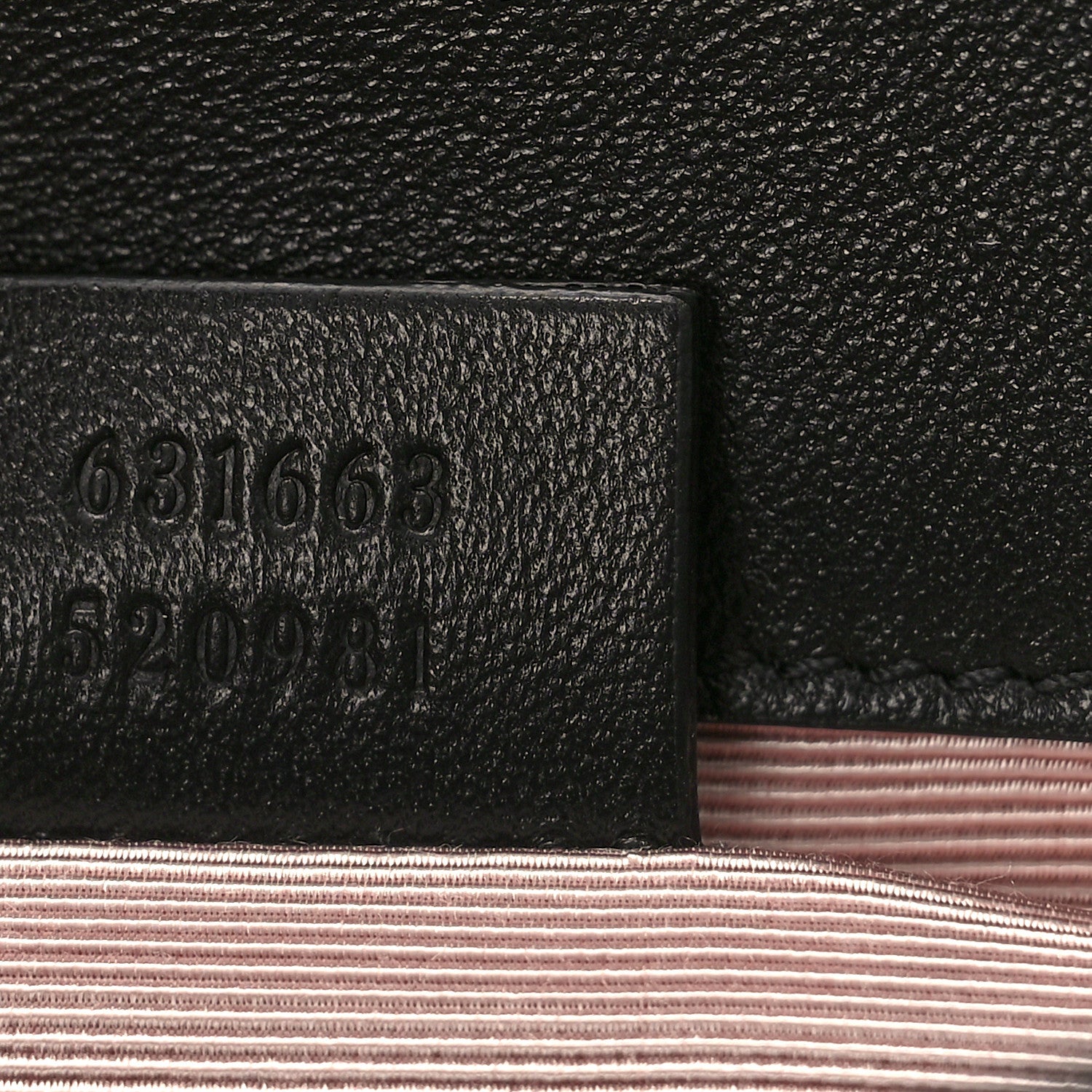 Gucci Lambskin Small Linea Matisse Top Handle Bag Black 7 of 9