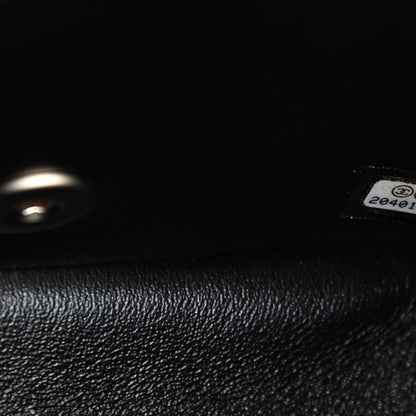 Chanel Pearly Caviar Quilted Mini Square Flap Black 9 of 10