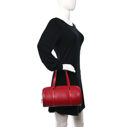 Louis Vuitton Epi Soufflot Castillan Red 2 of 8
