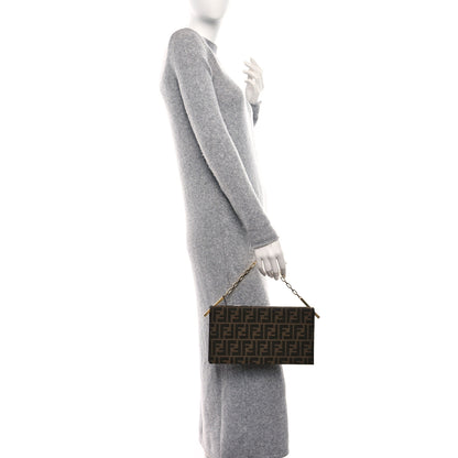 Fendi Zucca Spalmati Shoulder Bag Tobacco 3 of 9