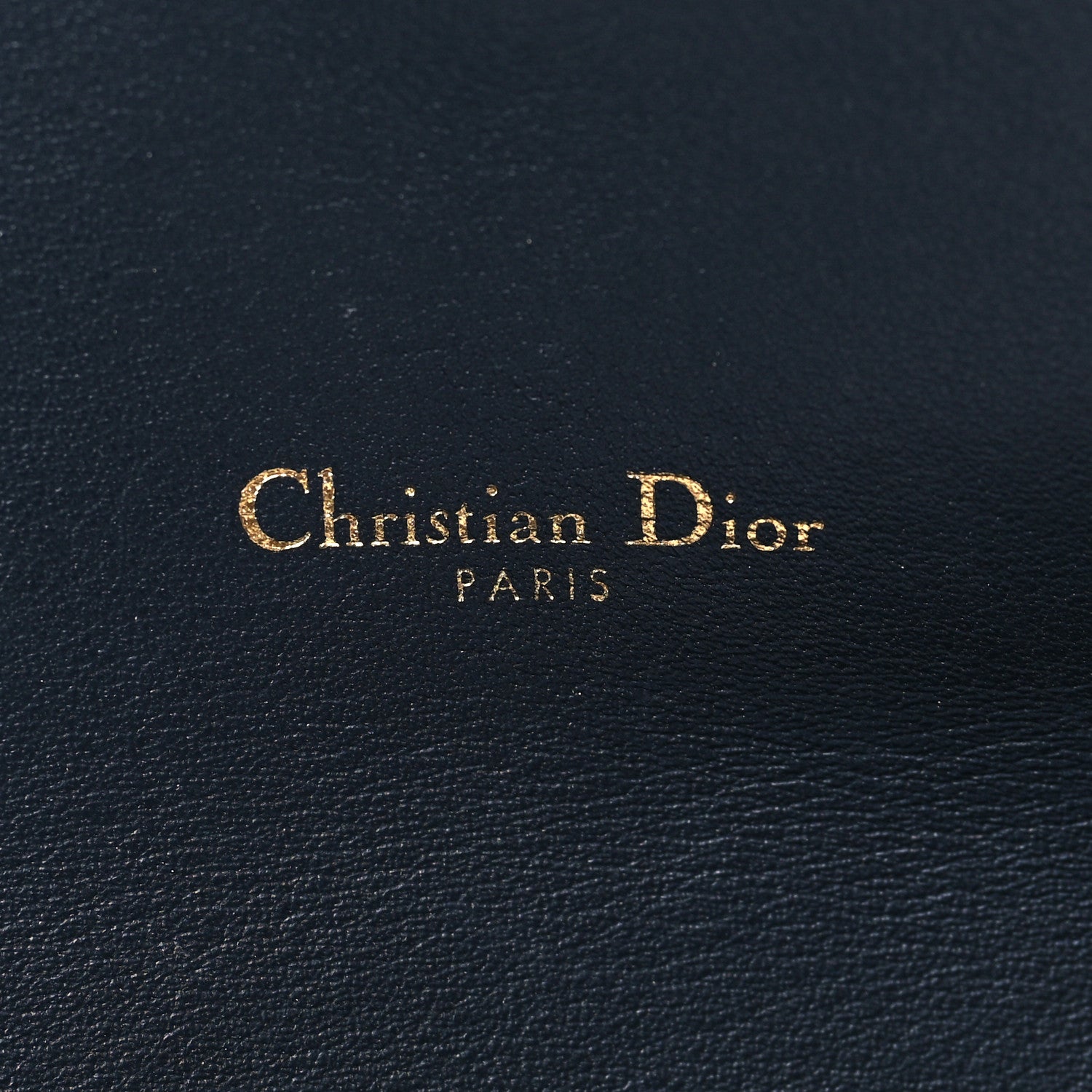 Christian Dior Oblique Saddle Chain Long Wallet Blue 6 of 9