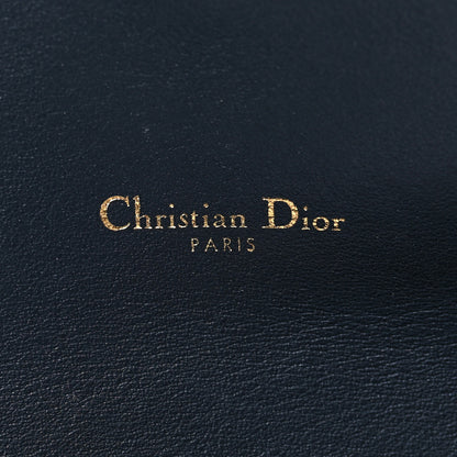 Christian Dior Oblique Saddle Chain Long Wallet Blue 6 of 9