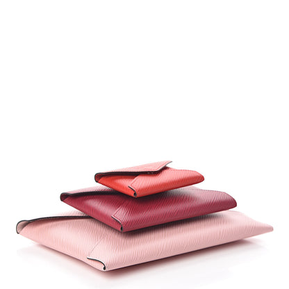 Louis Vuitton Epi Kirigami Pochette Set Rose Ballerine Fuchsia Coquelicot 4 of 7