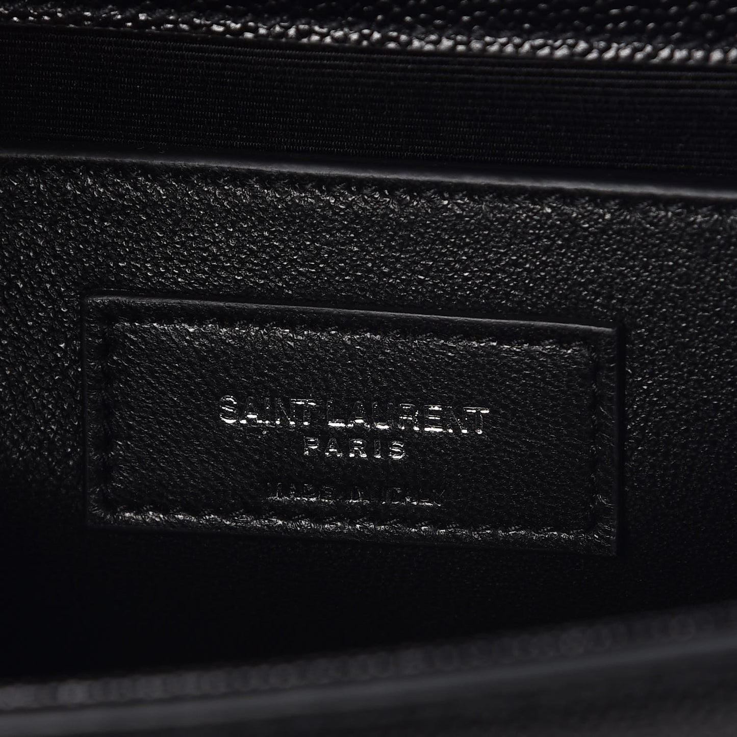 Grain De Poudre Small Monogram Kate Satchel Black