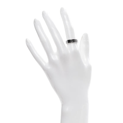 Cartier 18K White Gold 5.5mm LOVE Ring 51 5.75 2 of 8
