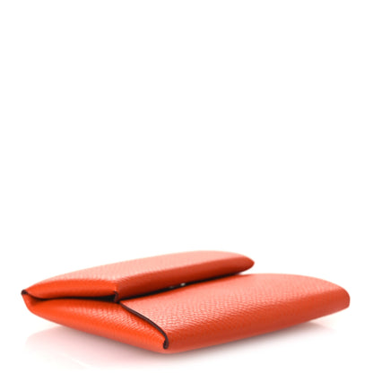 Hermes Epsom Bastia Coin Purse Feu 4 of 8