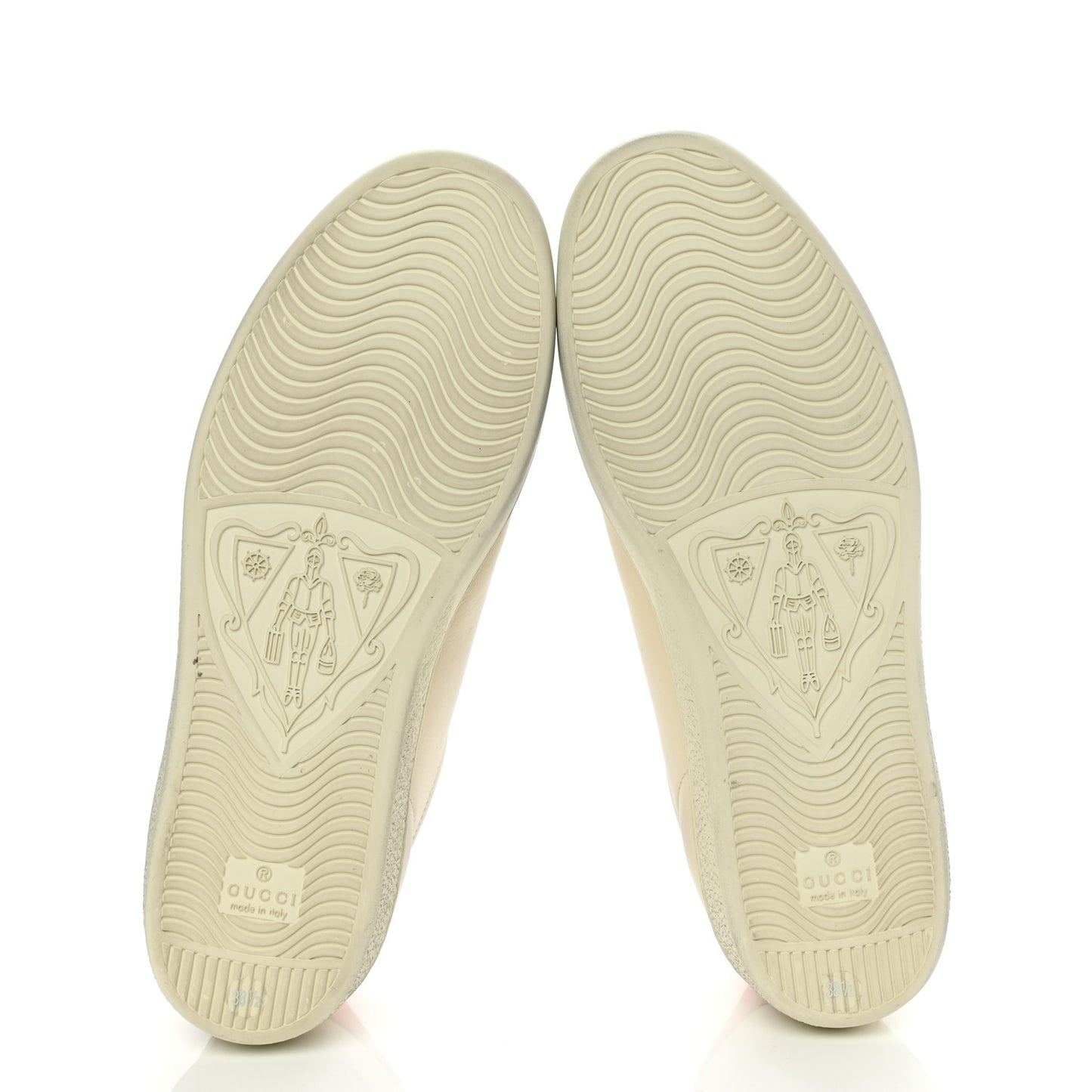 X DISNEY Miro Soft Calfskin Mickey Mouse Print Womens Ace Sneakers 38.5 Ivory Deep Orange