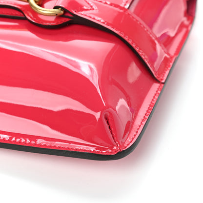 Gucci Patent Large Bright Bit Shoulder Bag Shocking Pink 10 of 10