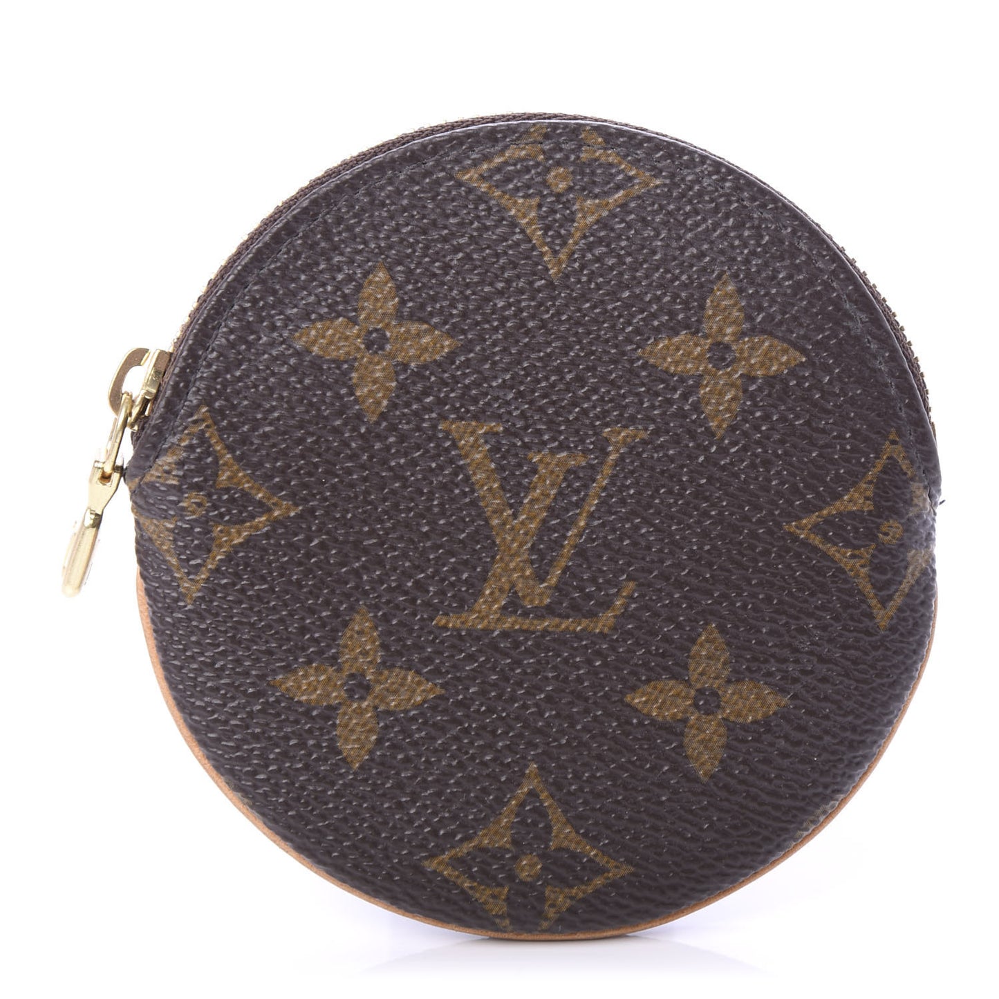 Monogram Round Coin Purse