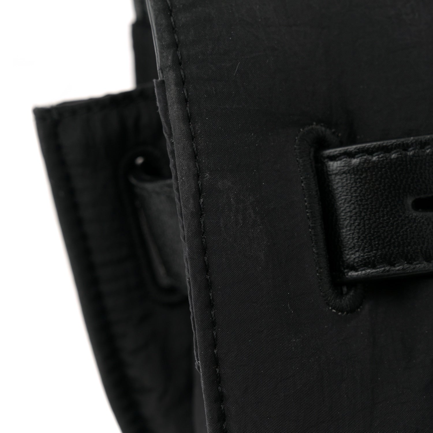 Saint Laurent Nylon Calfskin 48H Sac De Jour Duffle Black 12 of 13