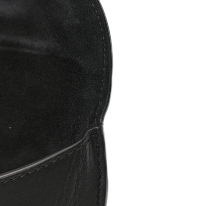 Christian Dior Ultra Matte Calfskin Saddle Belt Bag Black 10 of 10