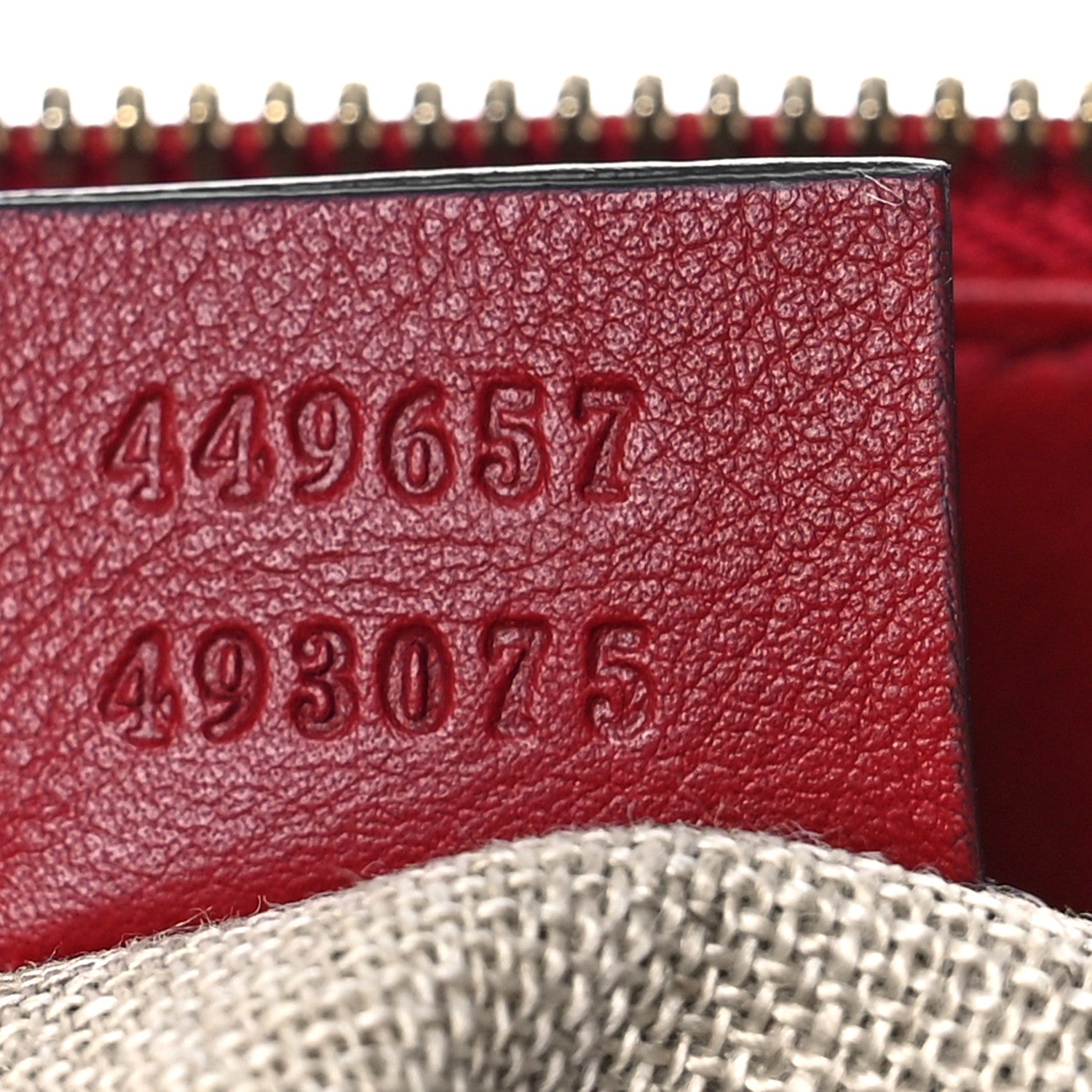 Gucci Soft Microguccissima Dome Satchel Red 7 of 9