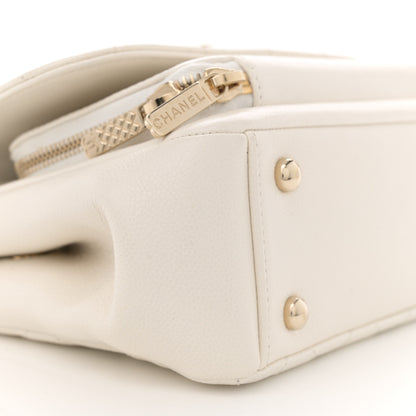 Chanel Caviar Quilted Small Business Affinity Flap White 9 of 11
