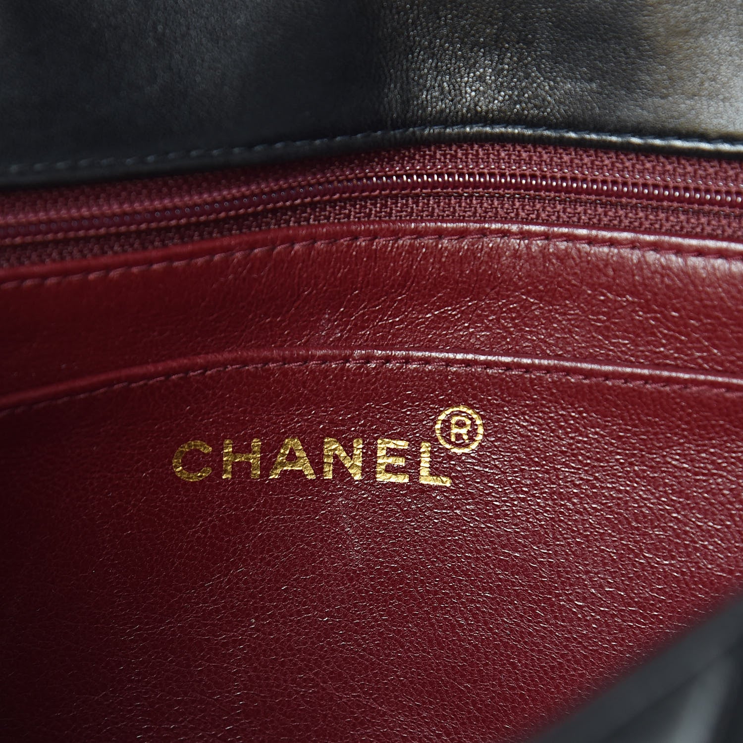 Chanel Lambskin Quilted Medium Single Flap Black 6 of 16