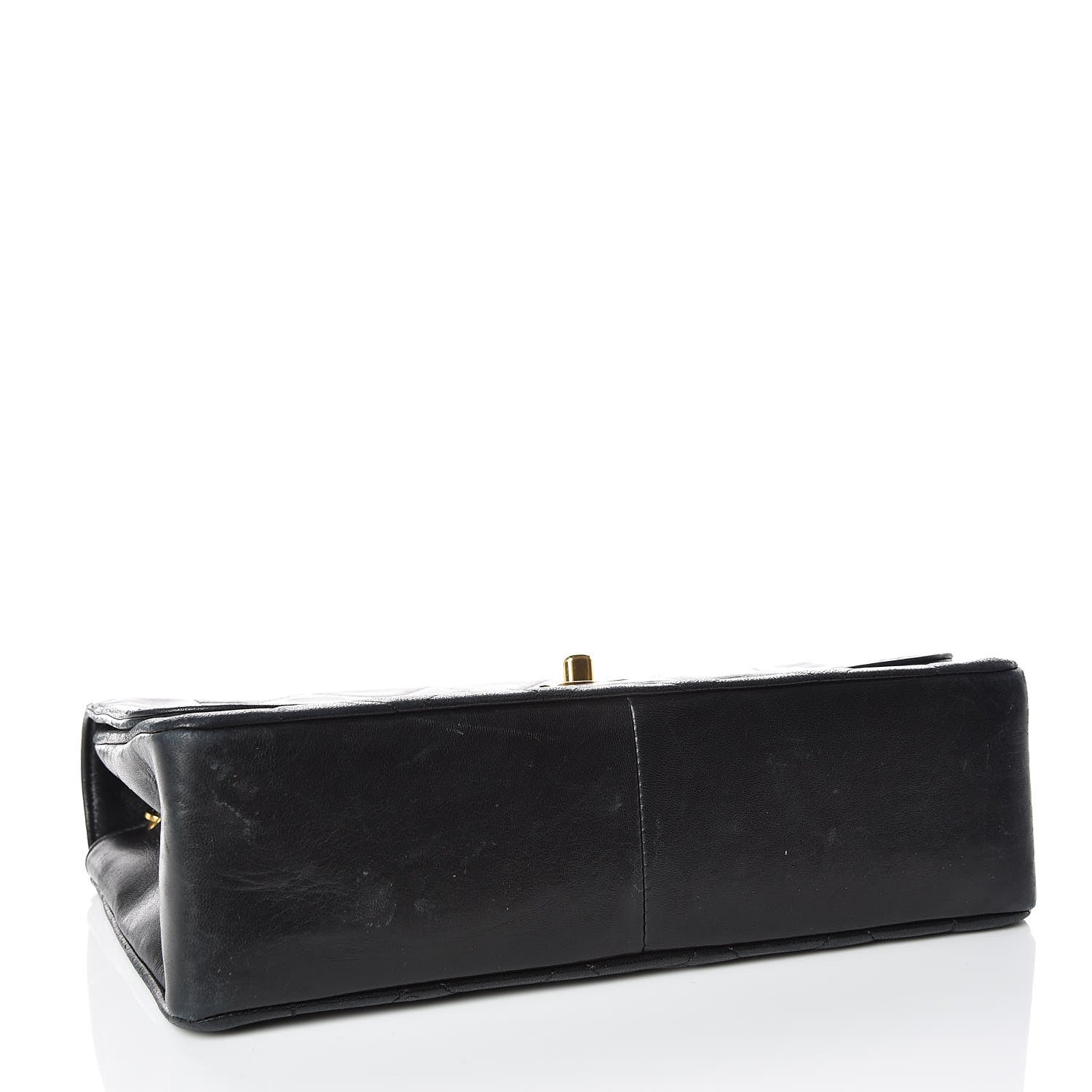 Chanel Lambskin Quilted Medium Single Flap Black 4 of 21