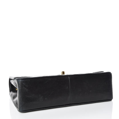 Chanel Lambskin Quilted Medium Single Flap Black 4 of 21