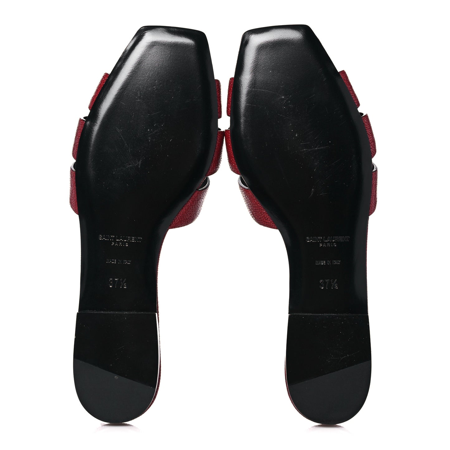 Grain De Poudre Nu Pied 05 Slide Sandals 37.5 Cordovan