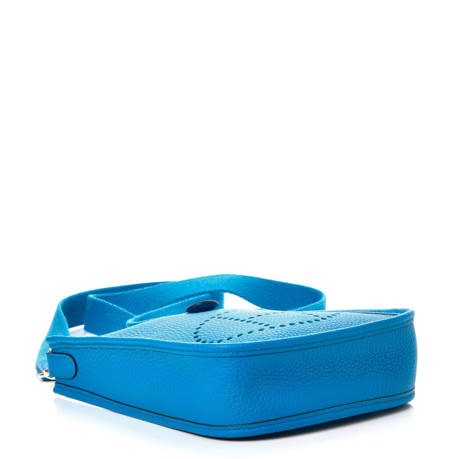 Hermes Taurillon Clemence Evelyne TPM Bleu Zanzibar 4 of 8
