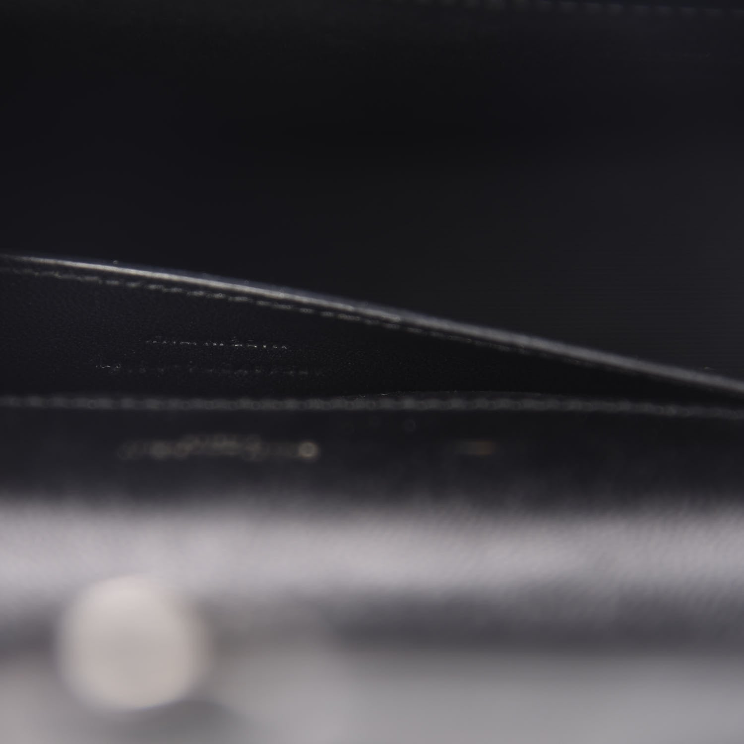 Saint Laurent Grain De Poudre Textured Mixed Matelasse Triquilt Medium Monogram Satchel Black 6 of 7