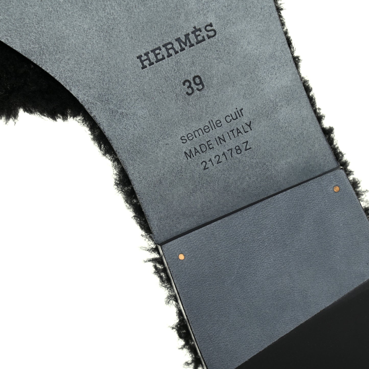 Woolskin Oran Sandals 39 Black