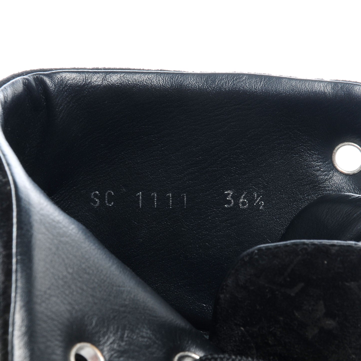 Suede Batignolles Wedges 36.5 Black