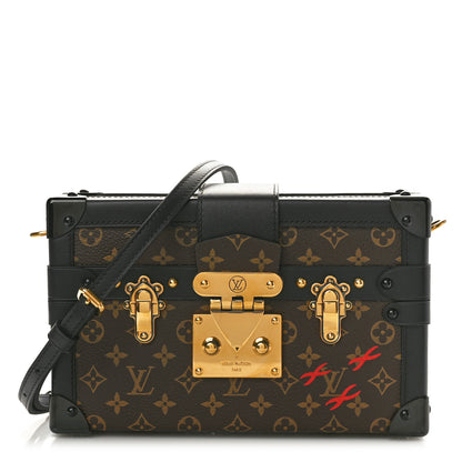 Louis Vuitton Monogram Petite Malle Black 1 of 9