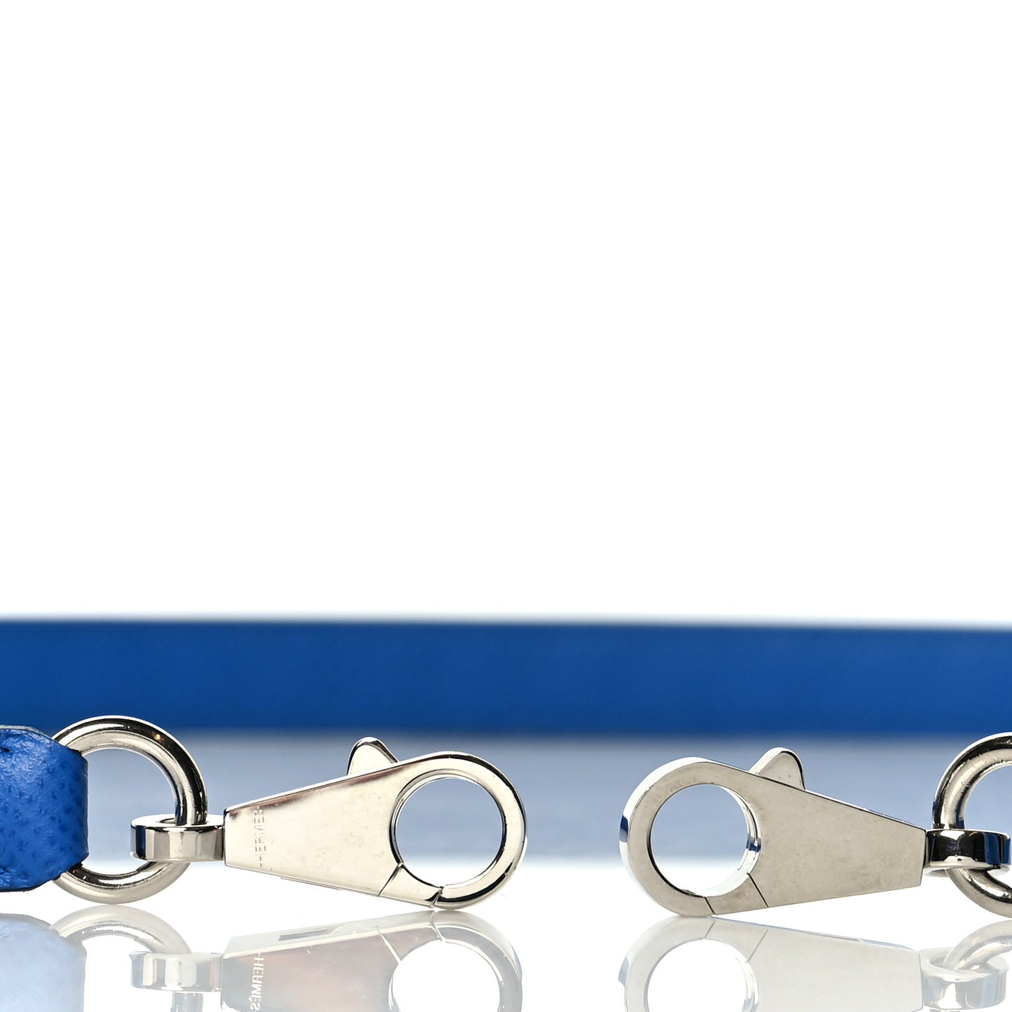 Epsom 16mm Tressage Shoulder Strap Blue Zellige Rouge